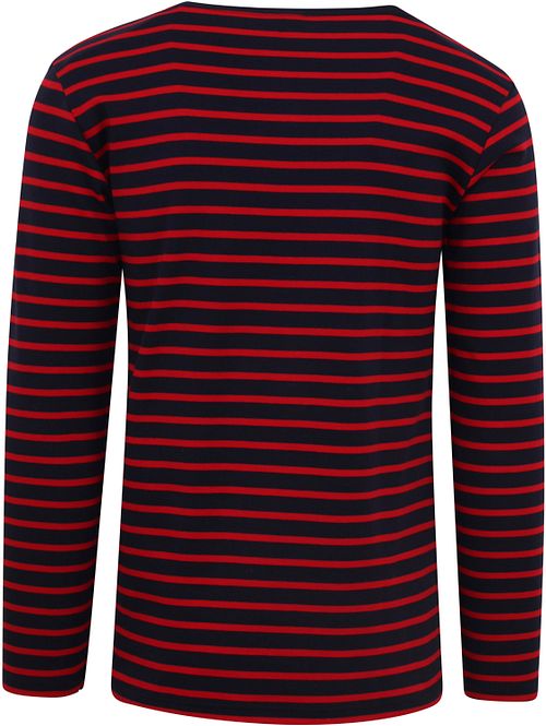 Maglione a righe Armor-Lux Navy Product / Achterkant