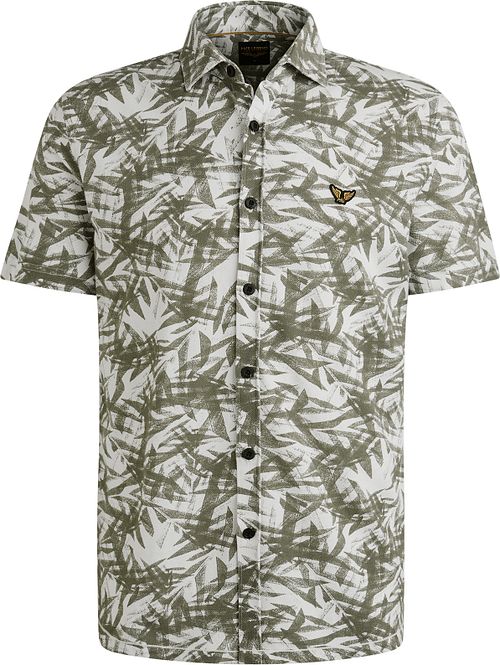 Camicia a maniche corte PME Legend con stampa verde Product
