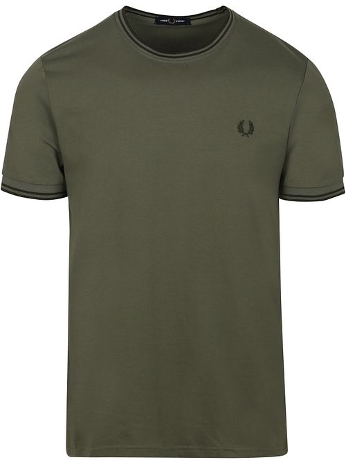 Fred Perry T-shirt Olive Green W49 Product