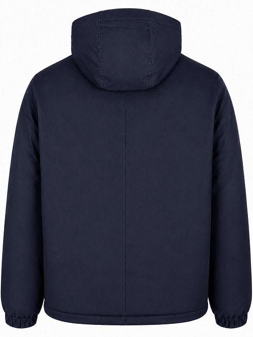 Lyle & Scott Plussize Jacket Hooded Navy
