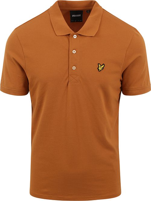 Lyle and Scott Polo Plain Oranje Product