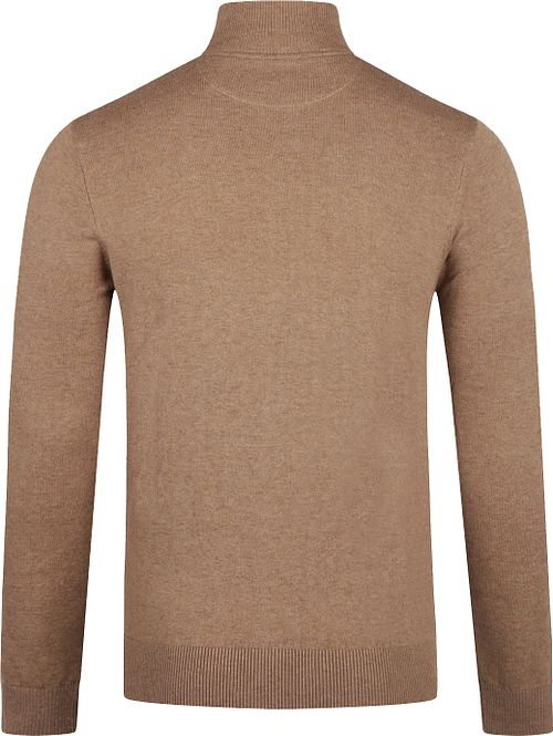 McGregor Cardigan Mix Laine Merino Beige Product / Achterkant