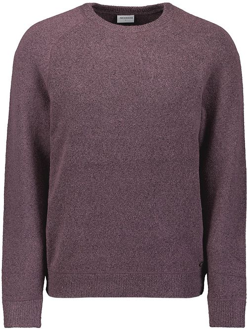 No Excess Pullover Melange Dark Wine Product