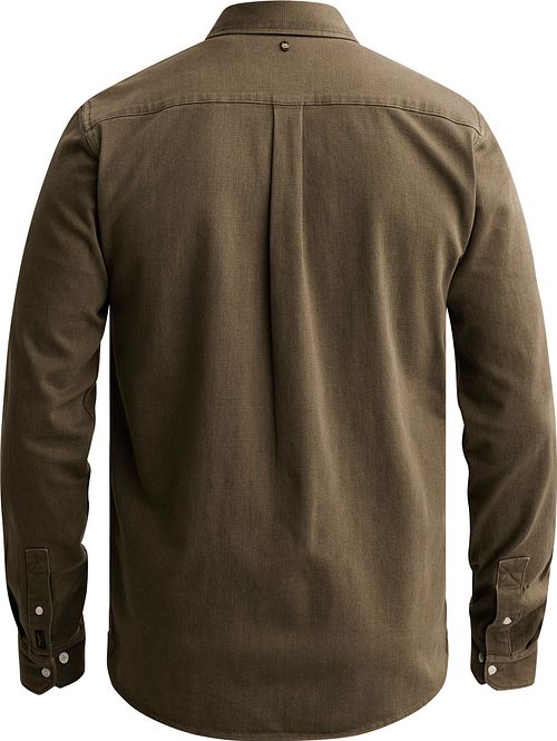 PME Legend Colored Denim Overhemd Beluga Groen