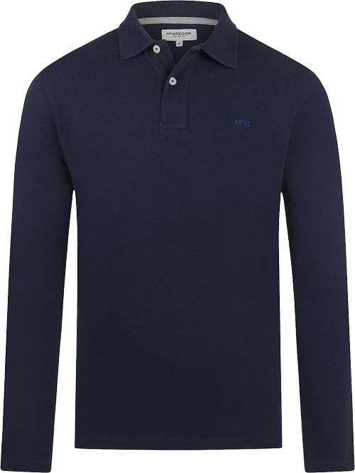 Polo a maniche lunghe McGregor blu navy Product