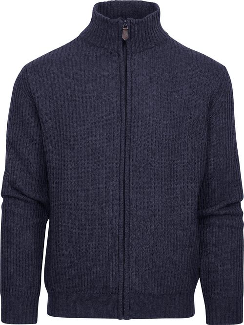 Suitable Vest Wol Blend Navy Product