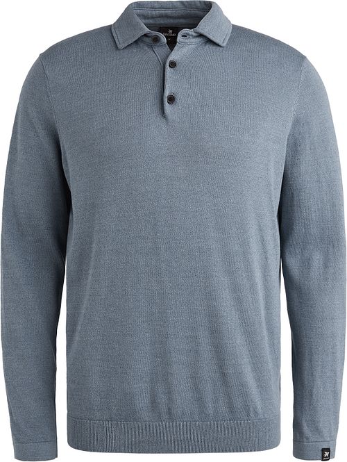 Vanguard Longsleeve Polo Bleu Product