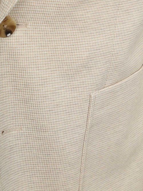 Suitable Colbert Fame Houndstooth Sand Product / Detail