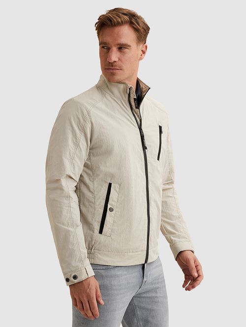 Vanguard Biker Jacket Ecru