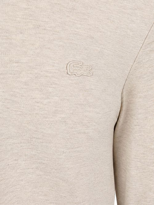 Lacoste Polo Manica Lunga Piqué Off-White Product / Detail