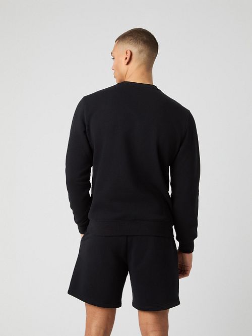 Bjorn Borg Centrerad Tröja Svart Model / Achterkant