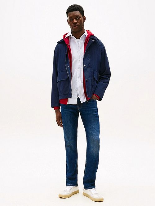 Tommy Hilfiger Denton Jeans Mørkeblå Model / Voorkant