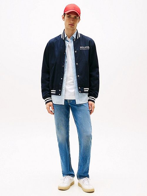 Tommy Hilfiger Denton Jeans Blauw Model / Voorkant