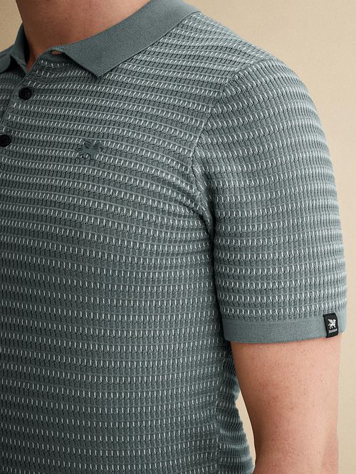 Vanguard Knitted Arona Blå Model / Detail