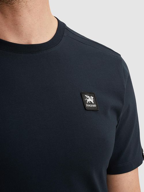 Vanguard T-skjorte Logo Marineblå Model / Detail