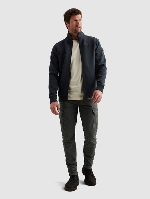PME Legend Vest Interlock Navy Model / Voorkant