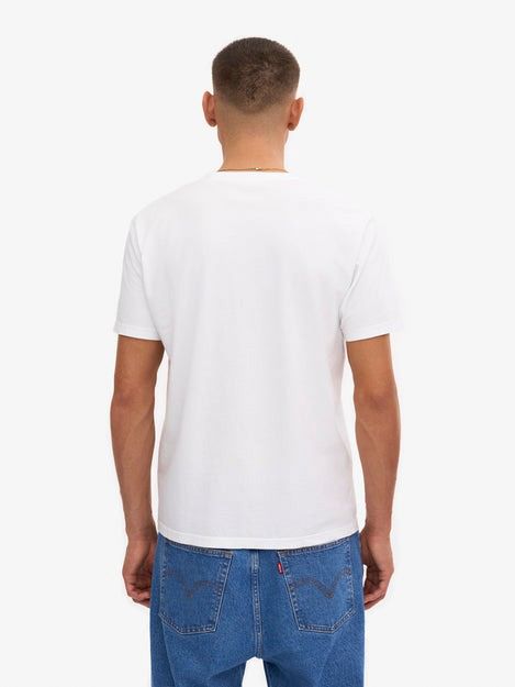 T-shirt Colorful Standard Blanc Optique Model / Achterkant