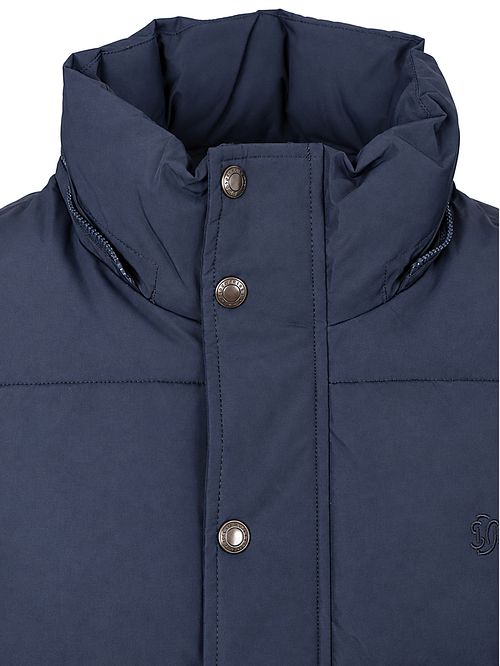 Superdry Pufferjacke Premium Hooded Navy