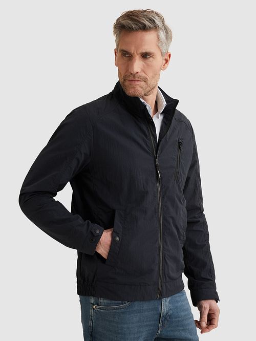 Vanguard Biker Jacket Marine Model / Voorkant