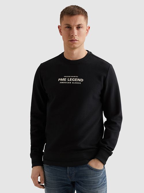 PME Legend Felpa Logo Navy Model / Voorkant