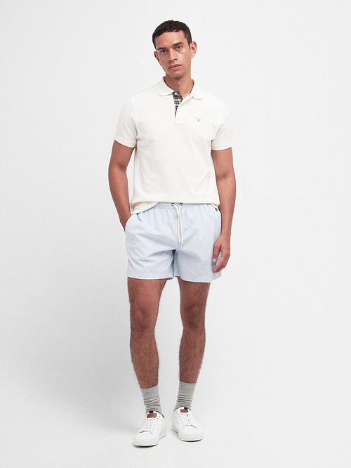 Short da bagno Barbour Somerset azzurro chiaro Model / Voorkant