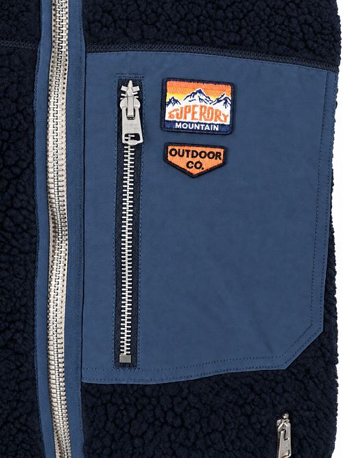 Superdry Jack Vintage Retro Fleece Navy