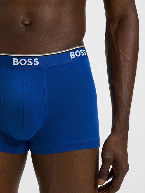 BOSS Boxer aderenti corti Power 3-Pack 487 Model / Detail