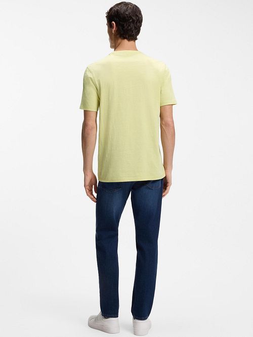 BOSS Tegood Camiseta Lime Model / Achterkant