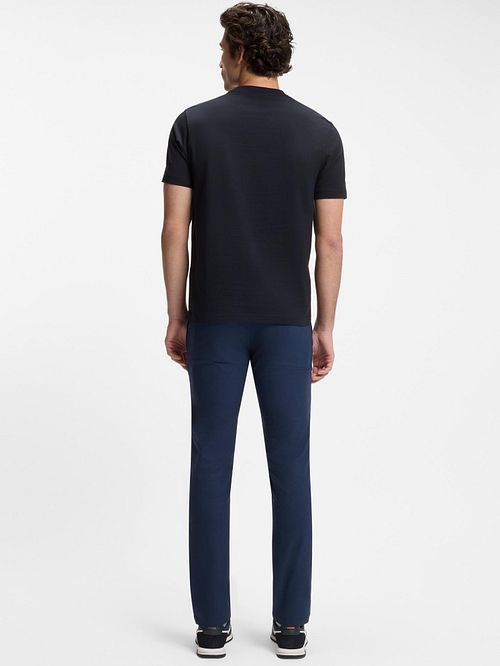 BOSS Te DJ Camiseta Navy Model / Achterkant
