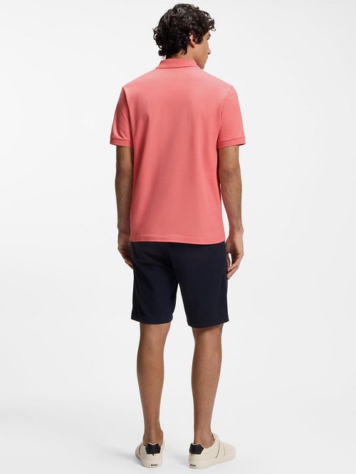 BOSS Passenger Polo Shirt Pink Model / Achterkant