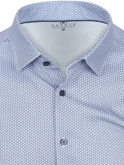 Camisa estampada azul Desoto Product / Detail