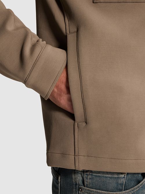 Cast Iron Koszula overshirt Interlock Walnut