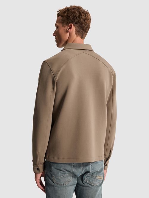 Cast Iron Koszula overshirt Interlock Walnut