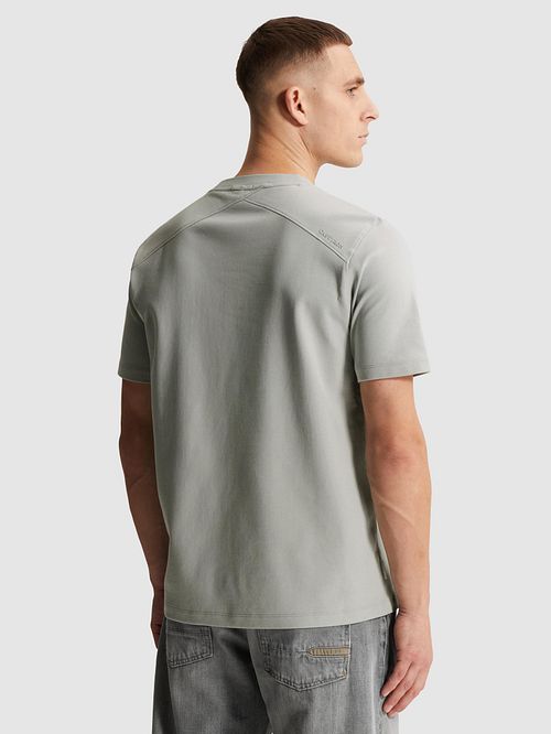 Cast Iron T-shirt Block Grey Model / Achterkant