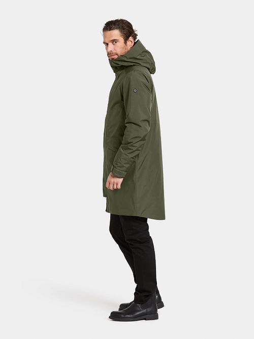 Didriksons Parka Kenny Green Model / Zijkant