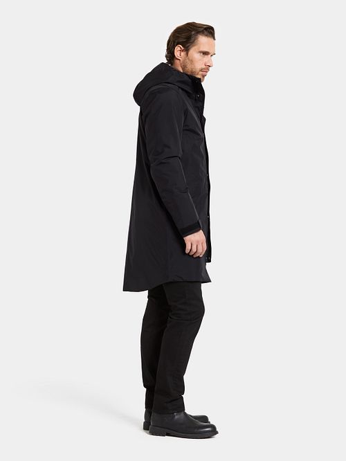 Didriksons Parka Kenny Sort Model / Zijkant