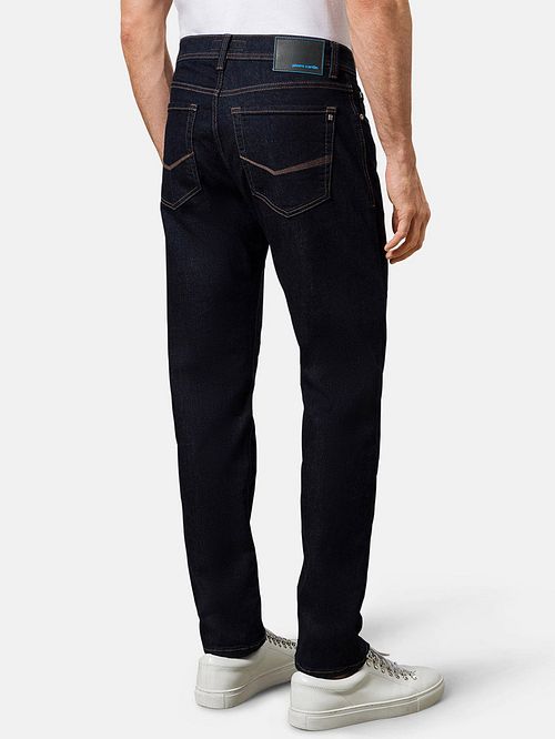 Pierre Cardin Jeansy Lyon Tapered granatowe Model / Achterkant