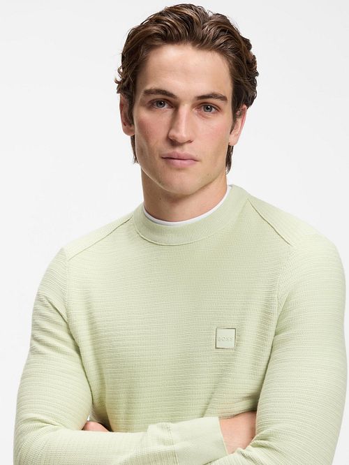 BOSS Pullover Tempest Green