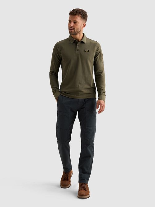 PME Legend American Classic Longsleeve Polo Shirt Kalamata