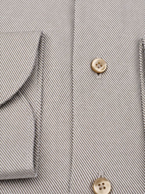 Profuomo Heavy Twill Shirt Green