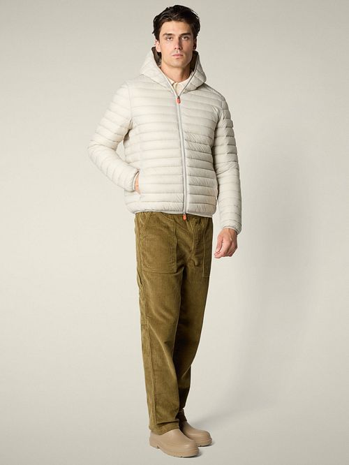 Save The Duck Jacket Donald Greige Model / Voorkant