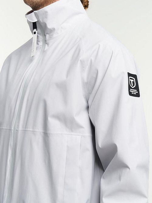 Tenson Zenith MPC Jacket Light Grey Model / Detail