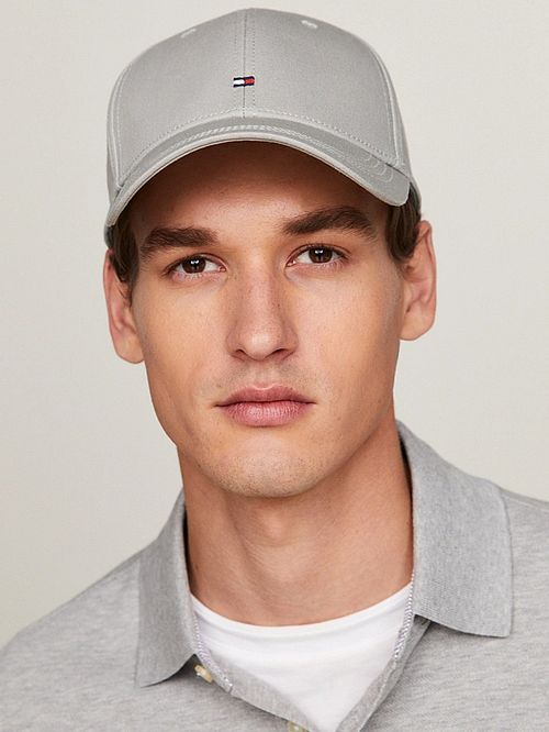 Tommy Hilfiger Classic Cappellino Grigio Model / Voorkant