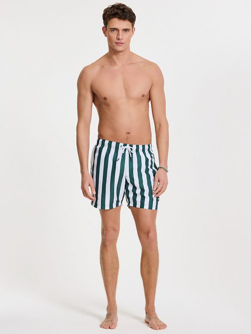 Shiwi Badebukser Mac Mørkegrøn Model / Voorkant