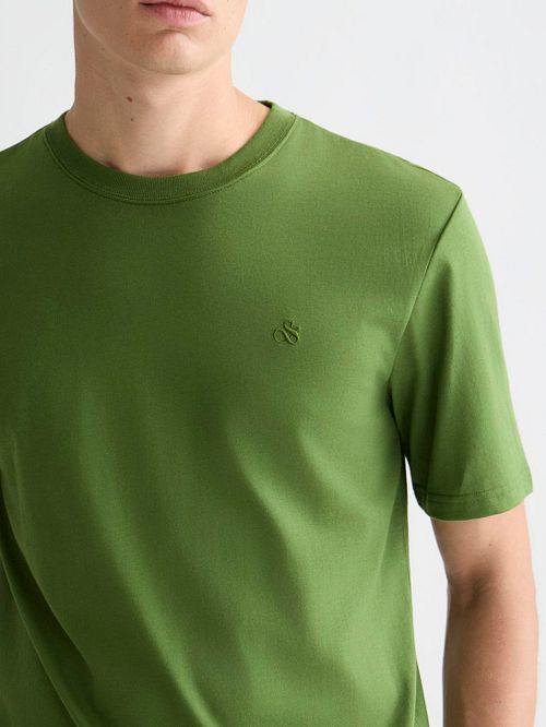 Scotch And Soda Core T-skjorte Grønn Model / Detail