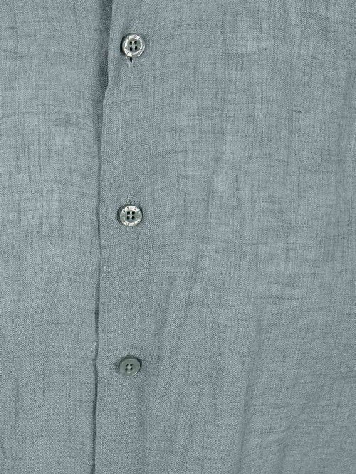 Koszula lniana State of Art w kolorze zielonym Product / Detail