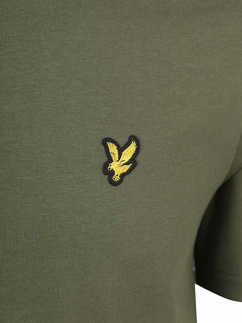 Lyle and Scott T-shirt Olijfgroen Product / Detail