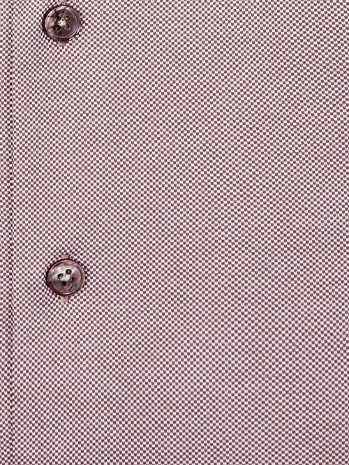 Camisa R2 de punto japonés con contraste en marrón Product / Detail