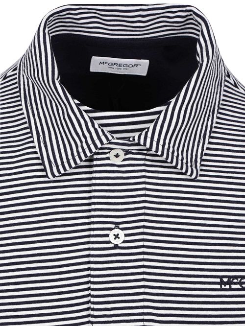 McGregor polo de punto a rayas azul marino Product / Detail