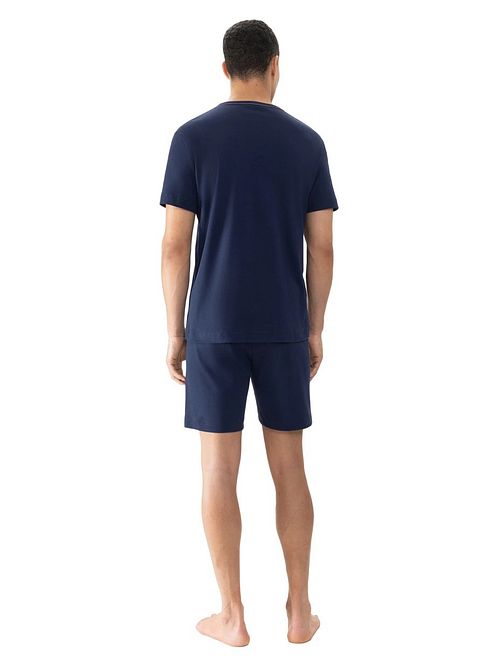 Mey Nightwear Short Blue Model / Achterkant